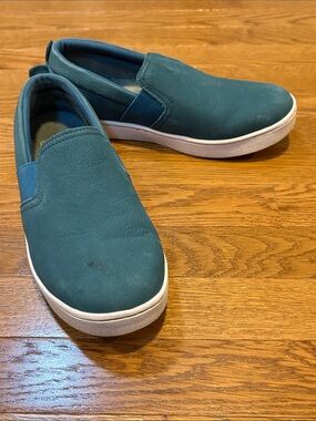 Mozo | Teal & White Kitchen Sneakers No Slip  Shoes For Crews Women’s Size 10